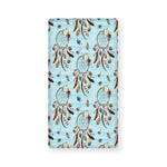 Blue Indian Dream Catcher Pattern Print Baby Crib Sheet