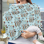 Blue Indian Dream Catcher Pattern Print Baby Seat Cover