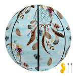 Blue Indian Dream Catcher Pattern Print Basketball