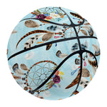 Blue Indian Dream Catcher Pattern Print Basketball