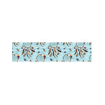 Blue Indian Dream Catcher Pattern Print Bed Runner