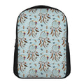 Blue Indian Dream Catcher Pattern Print Casual Backpack