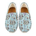 Blue Indian Dream Catcher Pattern Print Casual Shoes