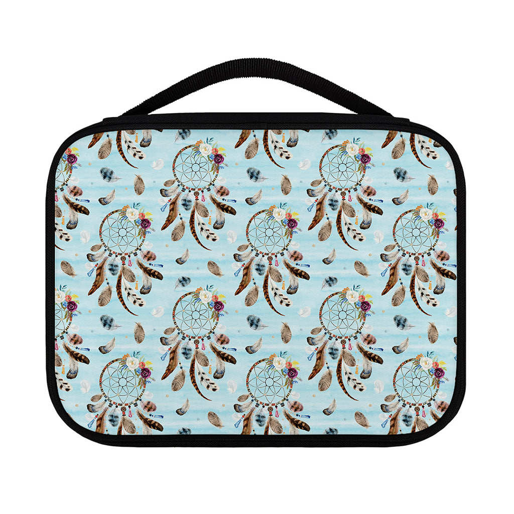 Blue Indian Dream Catcher Pattern Print Classic Bible Case