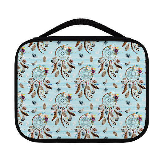 Blue Indian Dream Catcher Pattern Print Classic Bible Case