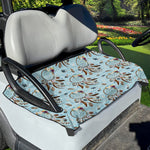 Blue Indian Dream Catcher Pattern Print Golf Cart Seat Cover