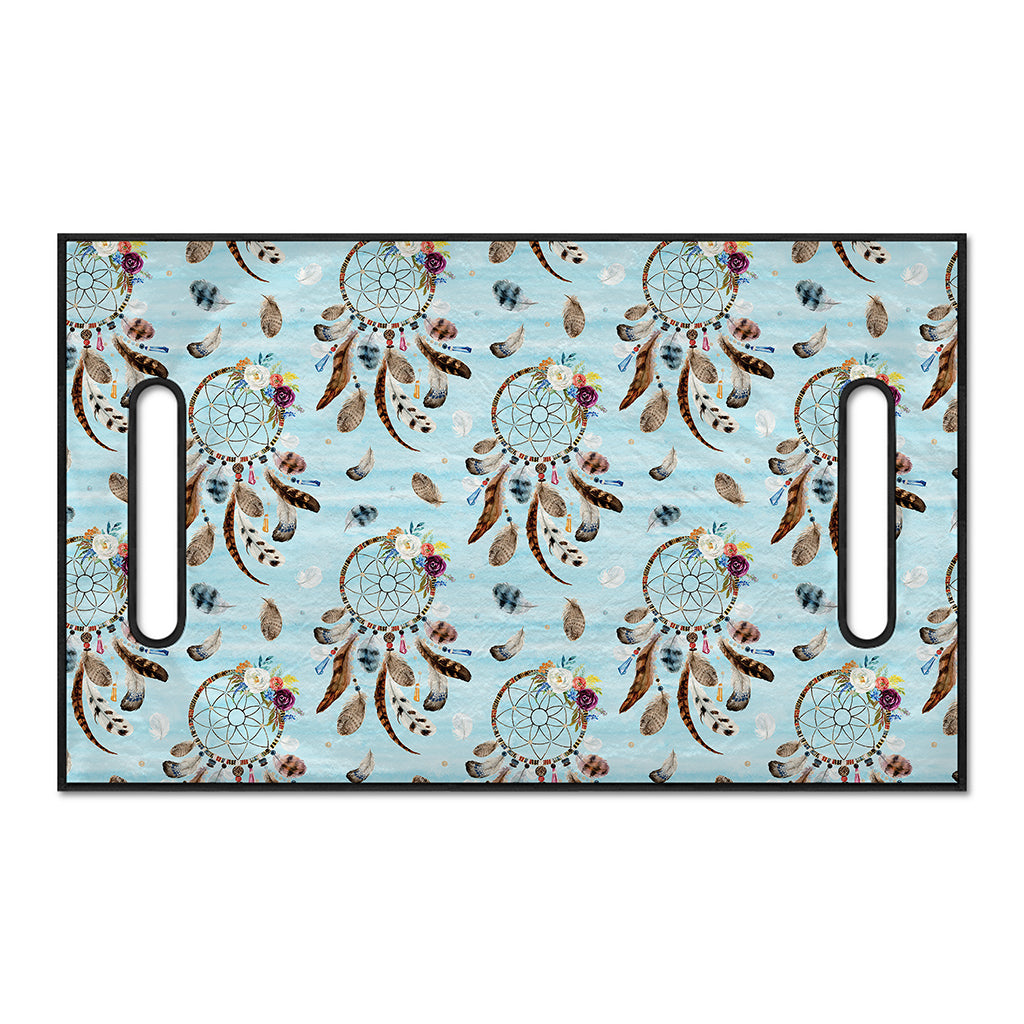 Blue Indian Dream Catcher Pattern Print Golf Cart Seat Cover