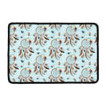 Blue Indian Dream Catcher Pattern Print Kitchen Mat