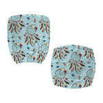 Blue Indian Dream Catcher Pattern Print Office Chair Cover
