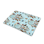 Blue Indian Dream Catcher Pattern Print Pet Cooling Mat Cover