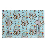 Blue Indian Dream Catcher Pattern Print Placemat