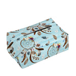 Blue Indian Dream Catcher Pattern Print Rectangle Tissue Box Cover