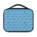 Blue Jack Russell Terrier Pattern Print Classic Bible Case