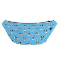 Blue Jack Russell Terrier Pattern Print Fanny Pack