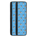 Blue Jack Russell Terrier Pattern Print Refrigerator Handle Covers