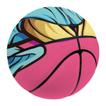 Blue Japanese Demon Print Basketball
