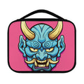 Blue Japanese Demon Print Classic Bible Case