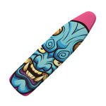 Blue Japanese Demon Print Ironing Board Cover