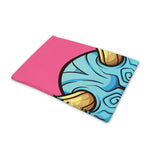 Blue Japanese Demon Print Pet Cooling Mat Cover