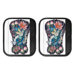 Blue Japanese Dragon Tattoo Print Handle Covers
