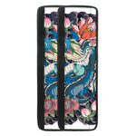Blue Japanese Dragon Tattoo Print Refrigerator Handle Covers