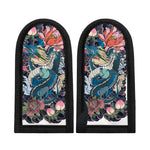 Blue Japanese Dragon Tattoo Print Skillet Handle Cover