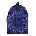 Blue Kaleidoscope Print School Backpack