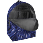 Blue Kaleidoscope Print Backpack