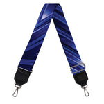 Blue Kaleidoscope Print Bag Strap