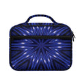 Blue Kaleidoscope Print Briefcase Bible Bag