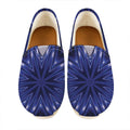 Blue Kaleidoscope Print Casual Shoes