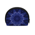 Blue Kaleidoscope Print Coin Purse