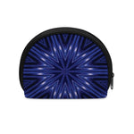 Blue Kaleidoscope Print Coin Purse