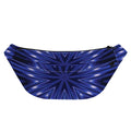 Blue Kaleidoscope Print Fanny Pack