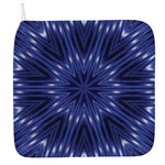 Blue Kaleidoscope Print Hand Towel