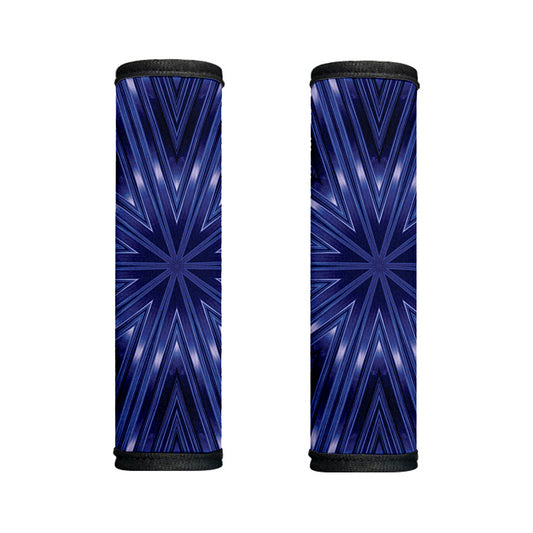 Blue Kaleidoscope Print Handle Covers