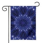 Blue Kaleidoscope Print House Flag