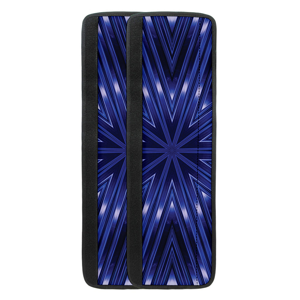 Blue Kaleidoscope Print Refrigerator Handle Covers