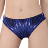 Blue Kaleidoscope Print Women's Panties