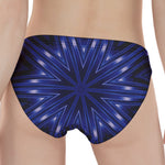 Blue Kaleidoscope Print Women's Panties