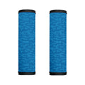 Blue Knitted Pattern Print Handle Covers