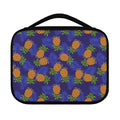 Blue Leaf Pineapple Pattern Print Classic Bible Case
