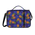Blue Leaf Pineapple Pattern Print Shoulder Strap Bible Bag
