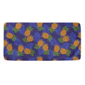 Blue Leaf Pineapple Pattern Print Towel