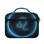 Blue Leo Zodiac Sign Print Briefcase Bible Bag