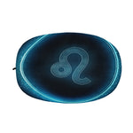 Blue Leo Zodiac Sign Print Car Side Mirror Covers