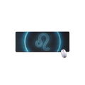 Blue Leo Zodiac Sign Print Extended Mouse Pad
