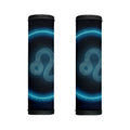 Blue Leo Zodiac Sign Print Handle Covers