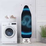 Blue Leo Zodiac Sign Print Ironing Board Cover