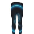 Blue Leo Zodiac Sign Print Men's Leggings
